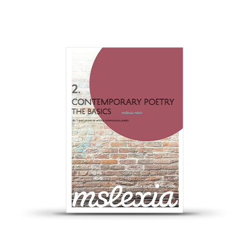 The Basics of Contemporary Poetry
